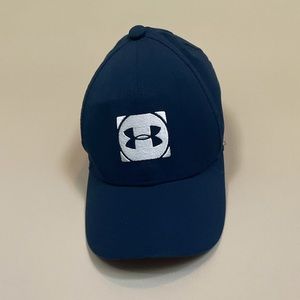 Youth Navy Blue Under Armour Golf Cap